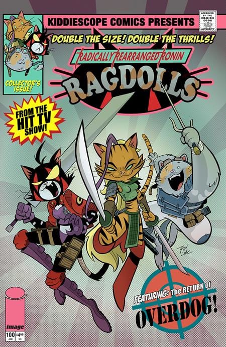 Image Comics NEW THIS WEEK RADICALLY REARRANGED RONIN RAGDOLLS ADVENTURES #100 (MR) (VF/NM)