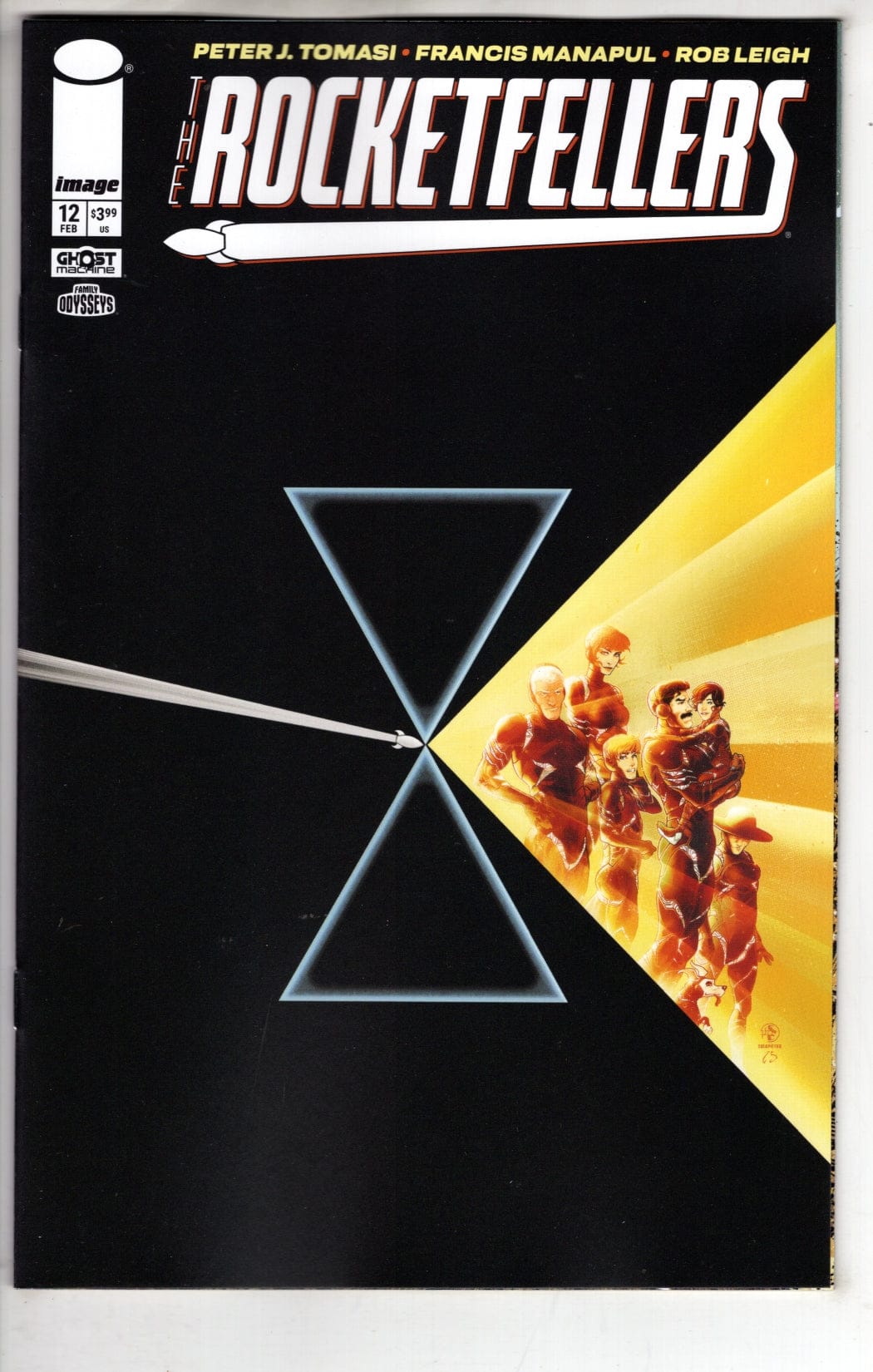 Image Comics NEW THIS WEEK ROCKETFELLERS #12 CVR B LEONARDO COLAPIETRO VAR (VF/NM)