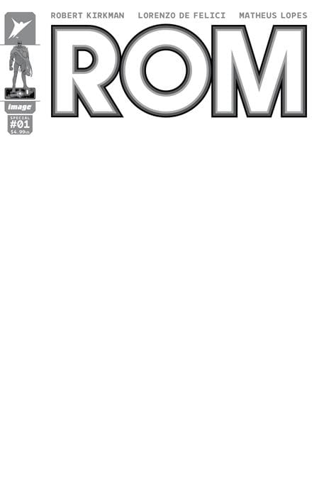 Image Comics NEW THIS WEEK ROM SPECIAL #1 (ONE SHOT) CVR E BLANK SKETCH VAR (VF/NM)