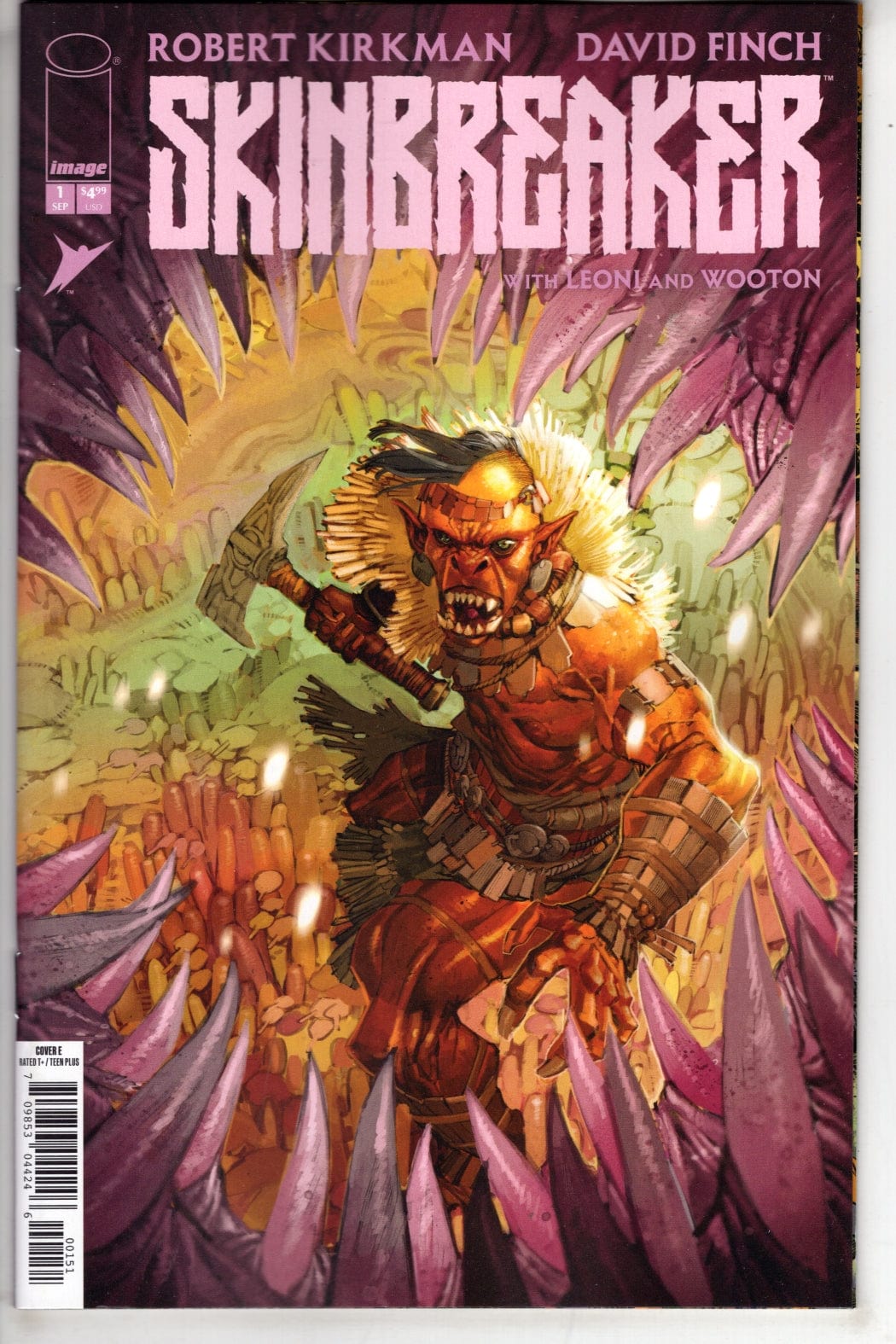 Image Comics NEW THIS WEEK SKINBREAKER #1 CVR E INC 1:50 ERIC CANETE VAR