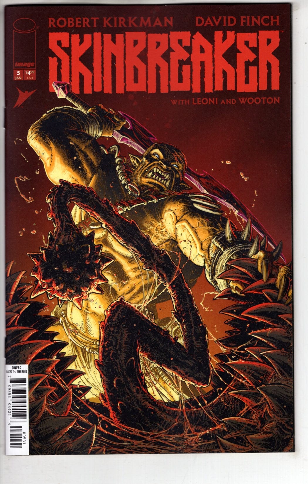 Image Comics NEW THIS WEEK SKINBREAKER #5 CVR C INC 1:10 (VF/NM)