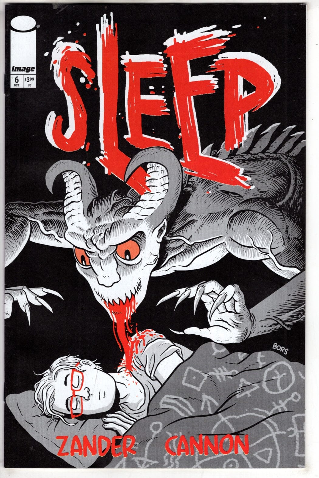 Image Comics NEW THIS WEEK SLEEP #6 (OF 8) CVR B MATT BORS VAR (MR)