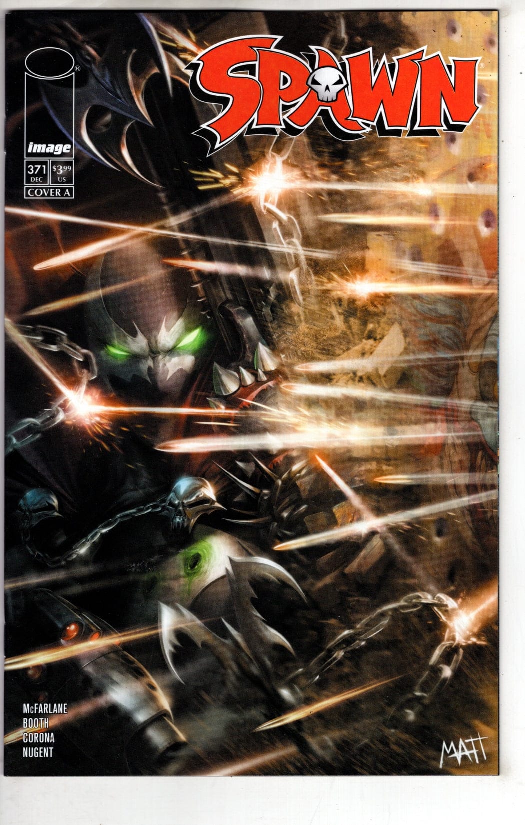 Image Comics NEW THIS WEEK SPAWN #371 CVR A FRANCESCO MATTINA