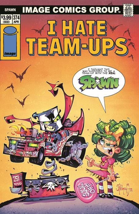 Image Comics NEW THIS WEEK SPAWN #374 CVR C ROB DUENAS I HATE FAIRYLAND TEAM UP VAR