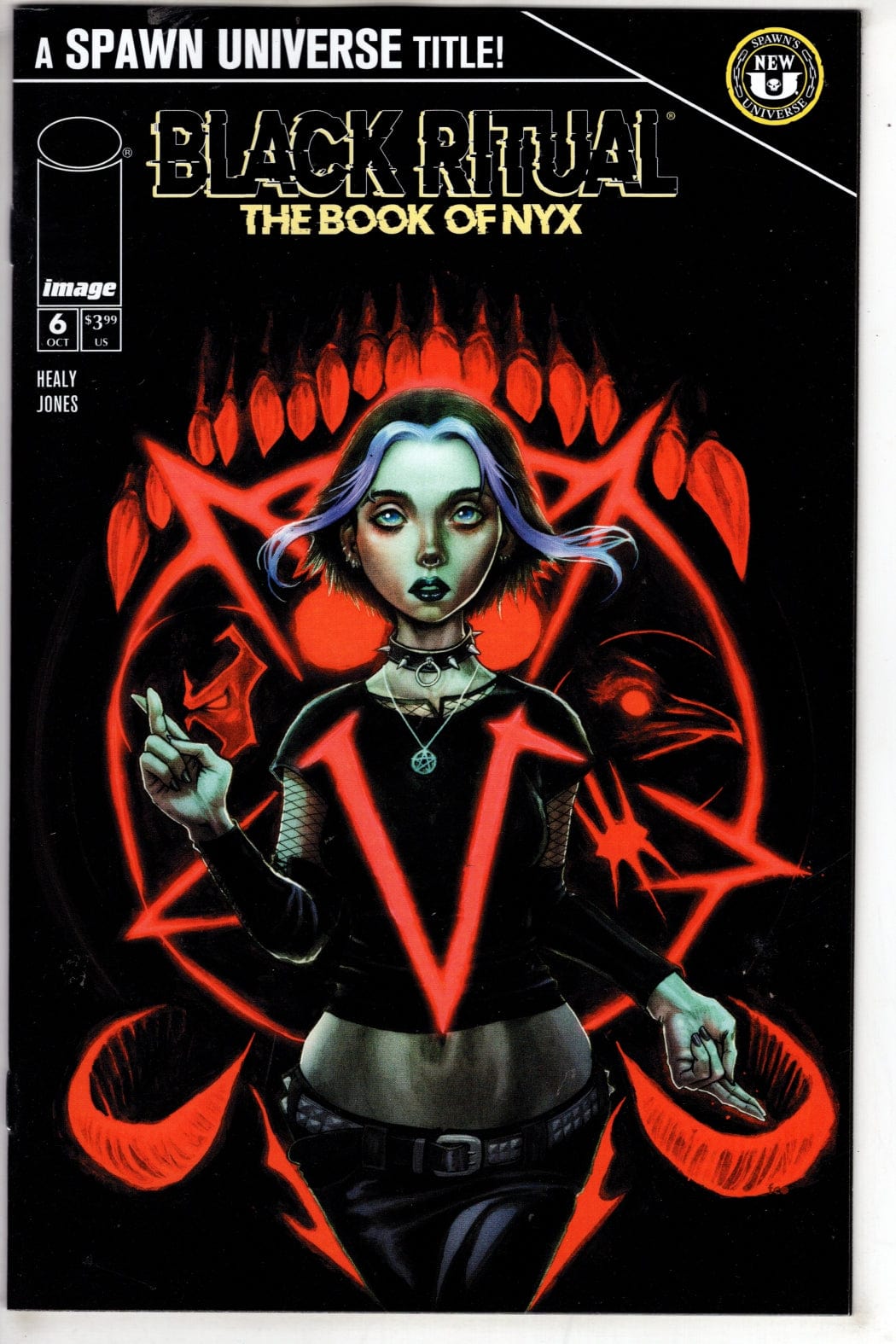 Image Comics NEW THIS WEEK SPAWN BLACK RITUAL THE BOOK OF NYX #6 (OF 7) CVR B BRYAN VAR