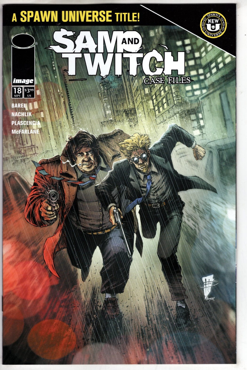 Image Comics NEW THIS WEEK SPAWN SAM AND TWITCH CASE FILES #18 CVR B DANIEL HENRIQUES VAR