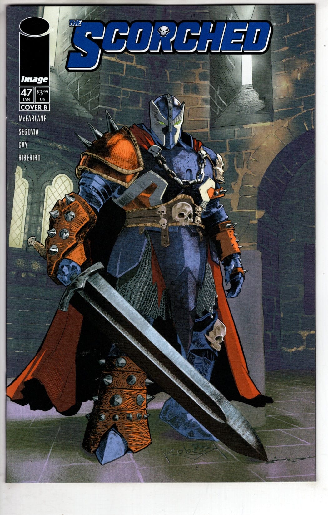 Image Comics NEW THIS WEEK SPAWN SCORCHED #47 CVR B THADDEUS ROBECK VAR (VF/NM)