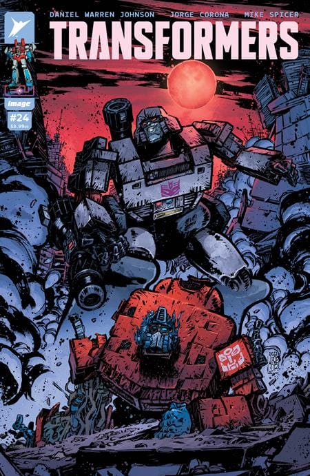 Image Comics NEW THIS WEEK TRANSFORMERS #24 CVR B JORGE CORONA & MIKE SPICER VAR