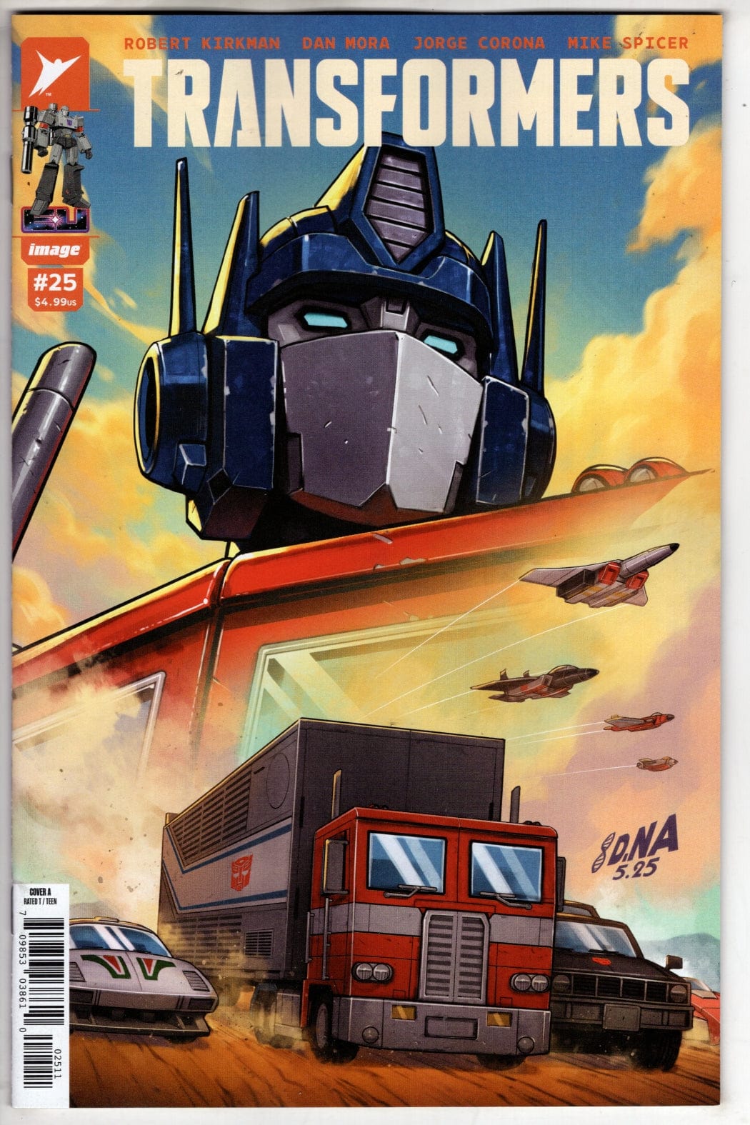 Image Comics NEW THIS WEEK TRANSFORMERS #25 CVR A DAVID NAKAYAMA