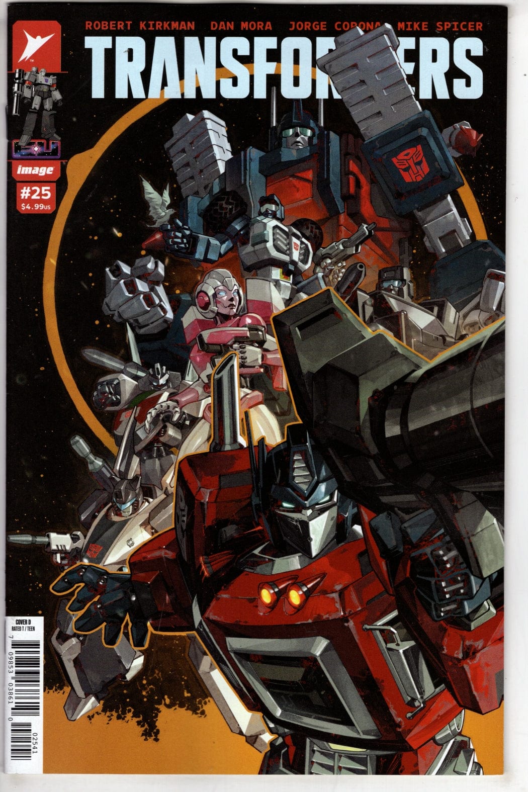 Image Comics NEW THIS WEEK TRANSFORMERS #25 CVR D INC 1:25 KAEL NGU VAR