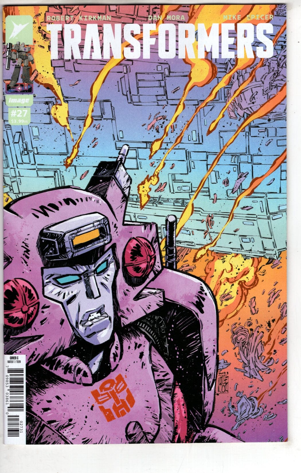 Image Comics NEW THIS WEEK TRANSFORMERS #27 CVR C