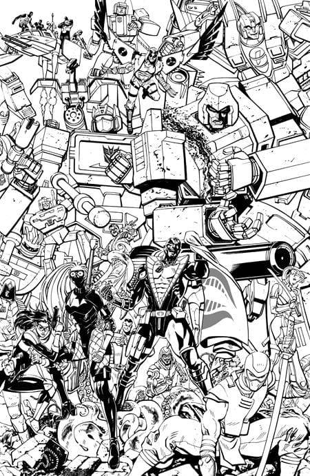 Image Comics NEW THIS WEEK TRANSFORMERS #33 CVR G TOM REILLY ENERGON UNIVERSE 3RD ANNIVERSARY B&W VAR (VF/NM)