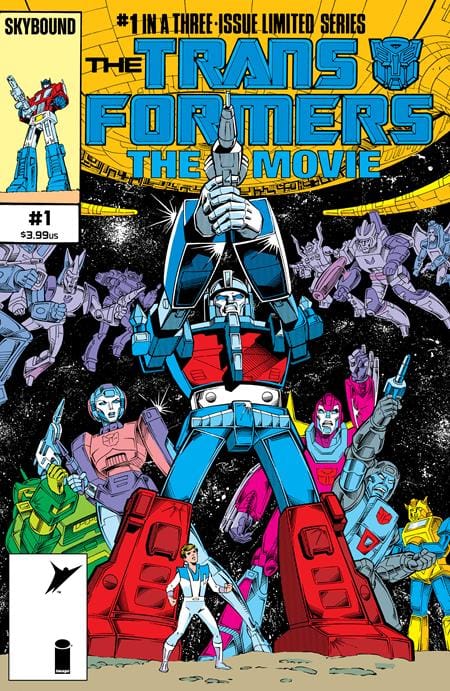 Image Comics NEW THIS WEEK TRANSFORMERS THE MOVIE 40TH ANNIVERSARY EDITION #1 (OF 3) CVR B DON PERLIN & IAN AKIN VAR (VF/NM)