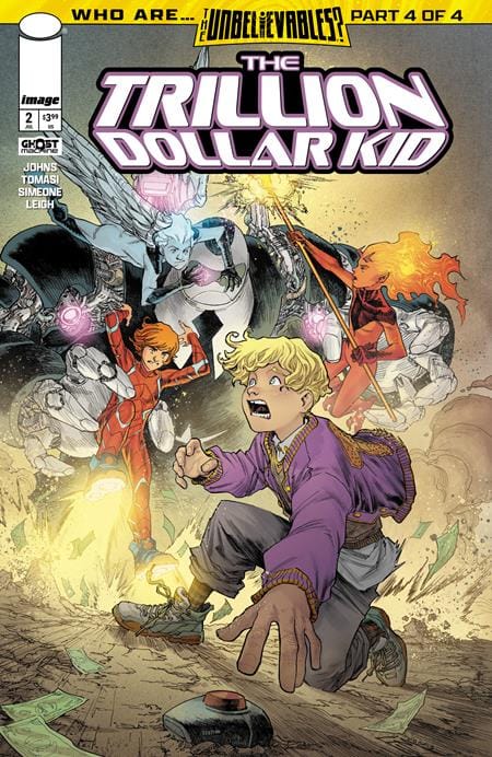 Image Comics NEW THIS WEEK TRILLION DOLLAR KID #2 (OF 2) CVR A FRANCIS MANAPUL (VF/NM)