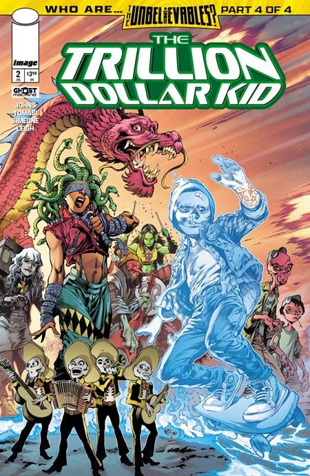 Image Comics NEW THIS WEEK TRILLION DOLLAR KID #2 (OF 2) CVR B IVAN REIS & DANNY MIKI & BRAD ANDERSON VAR (VF/NM)