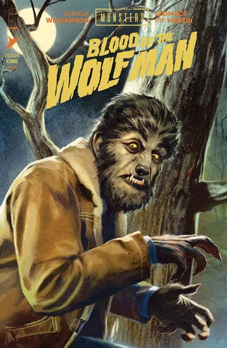 Image Comics NEW THIS WEEK UNIVERSAL MONSTERS BLOOD OF THE WOLF MAN #1 (OF 4) CVR B JOSHUA MIDDLETON VAR (VF/NM)