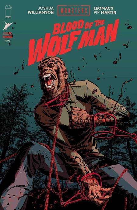 Image Comics NEW THIS WEEK UNIVERSAL MONSTERS BLOOD OF THE WOLF MAN #3 (OF 4) CVR A LEOMACS & PIP MARTIN (VF/NM)