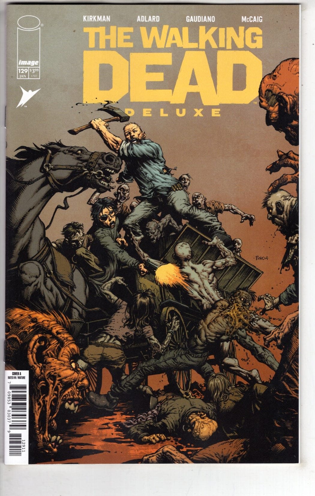 Image Comics NEW THIS WEEK WALKING DEAD DELUXE #129 CVR A (VF/NM)