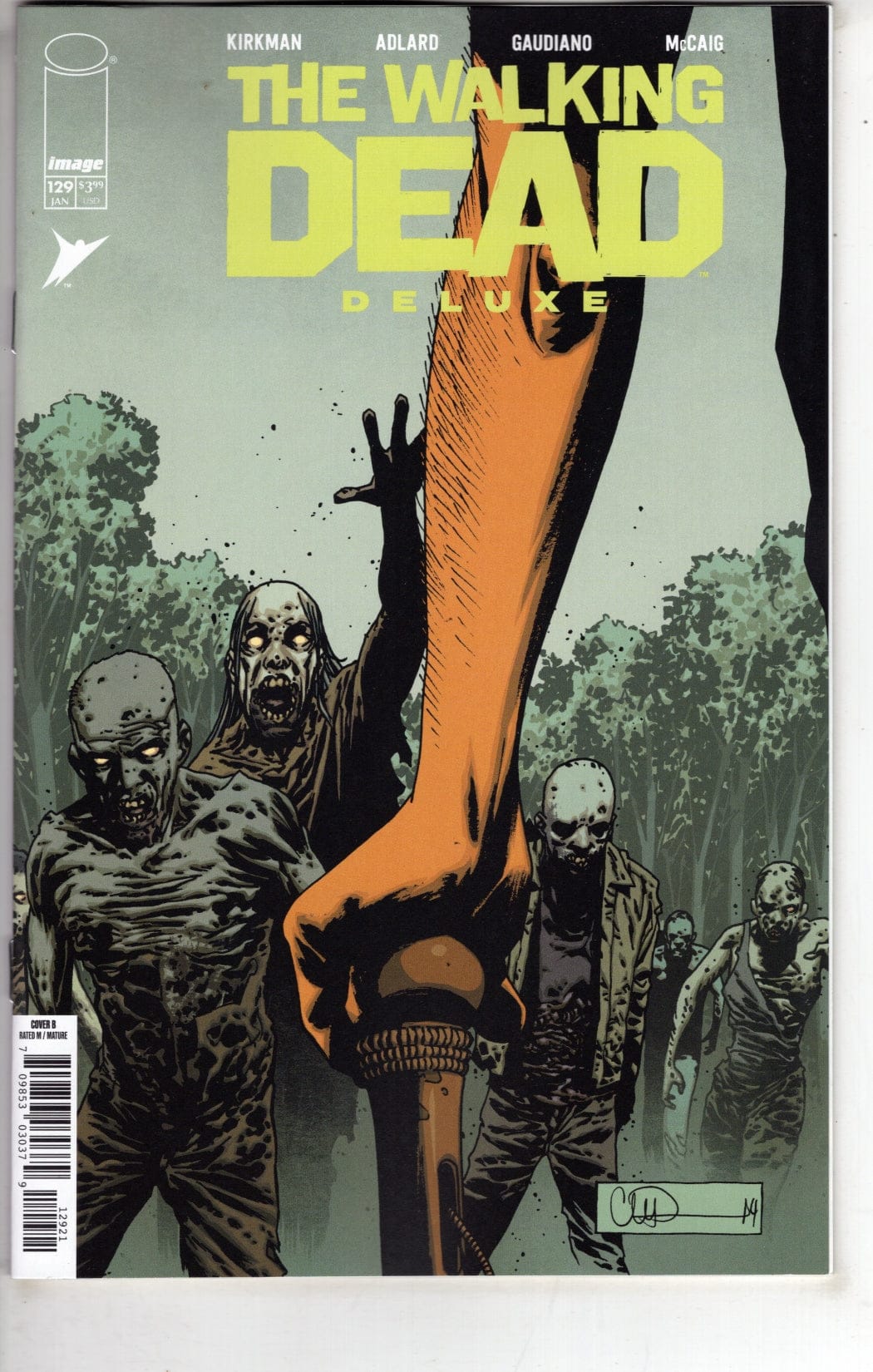 Image Comics NEW THIS WEEK WALKING DEAD DELUXE #129 CVR B (VF/NM)