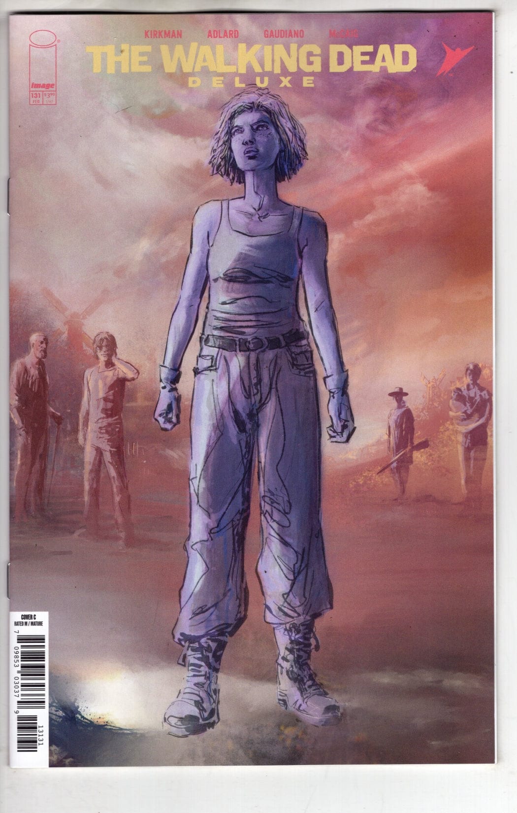 Image Comics NEW THIS WEEK WALKING DEAD DELUXE #131 CVR C STEFANO GAUDIANO VAR (MR) (VF/NM)