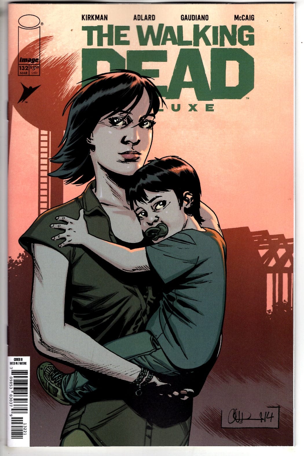 Image Comics NEW THIS WEEK WALKING DEAD DELUXE #132 CVR B (VF/NM)
