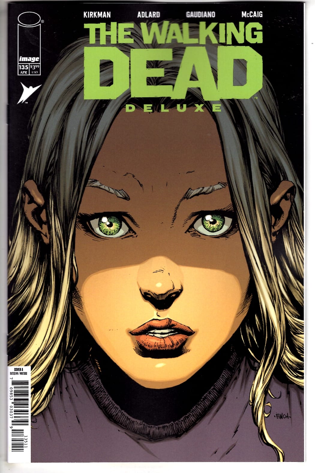 Image Comics NEW THIS WEEK WALKING DEAD DELUXE #135 CVR A (MR) (VF/NM)
