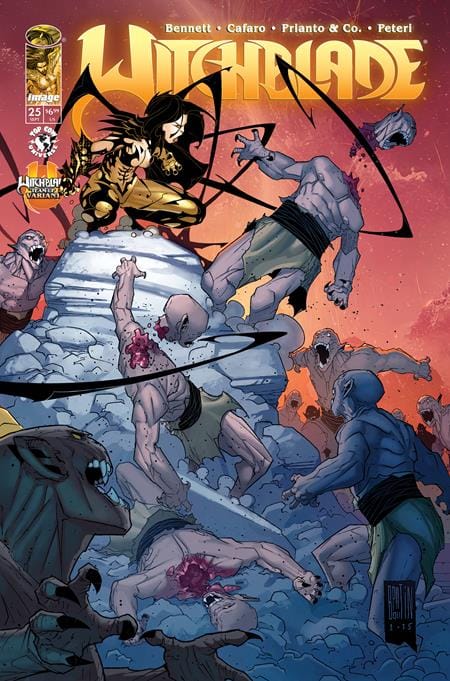 Image Comics NEW THIS WEEK WITCHBLADE #25 CVR C PAT BOUTIN & STEVE FIRCHOW CONNECTING WITCHBLADE TEAM UP VAR (VF/NM)