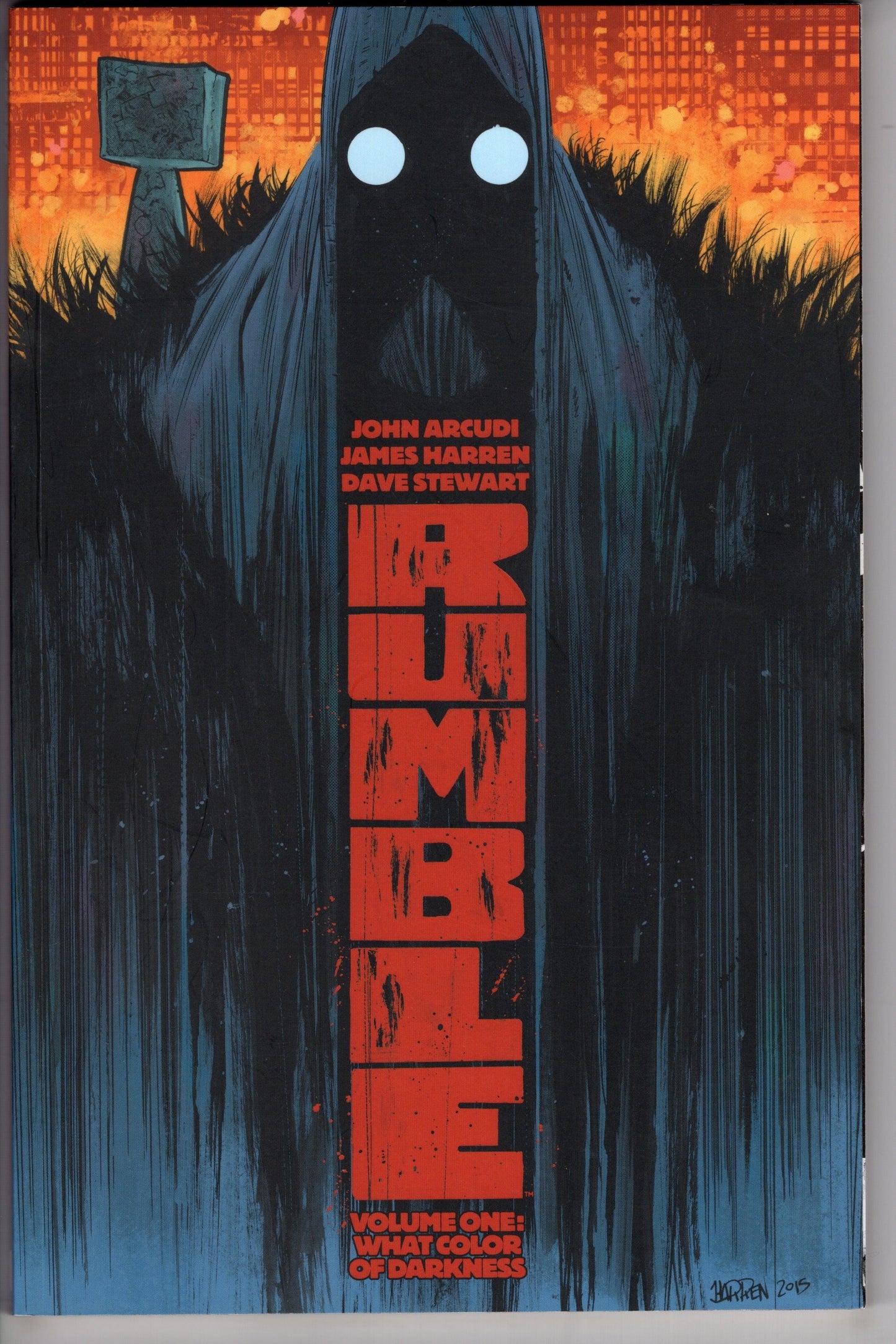 IMAGE COMICS TRADE RUMBLE TP VOL 01 WHAT COLOR OF DARKNESS (MR)