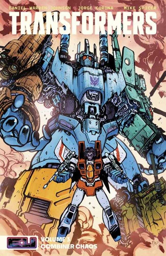 Image Comics TRADE Transformers TPB Volume 03 Combiner Chaos Direct Market Exclusive Daniel Warren Johnson & Mike Spicer Cover