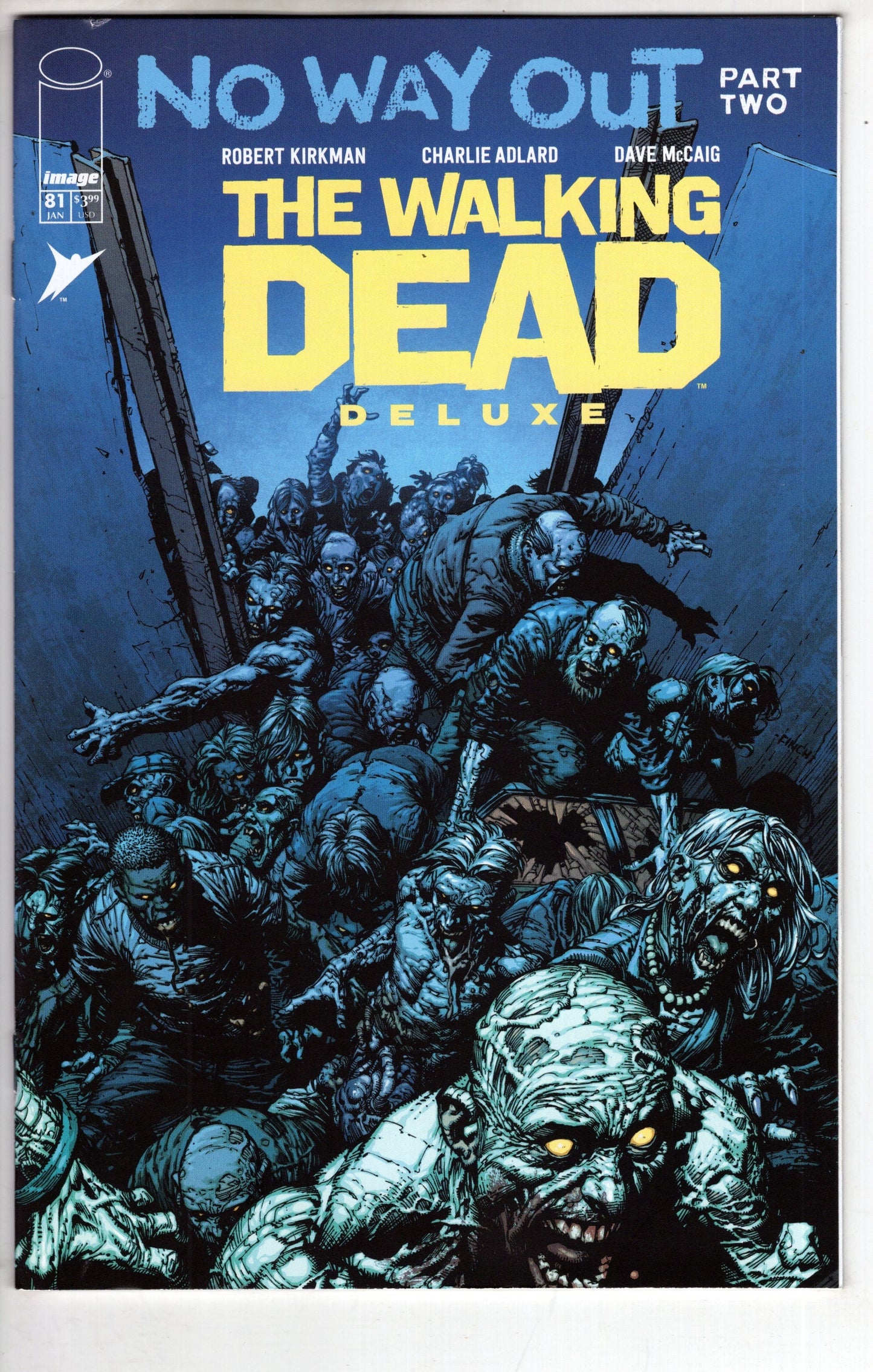 IMAGE Comics WALKING DEAD DLX #81 CVR A FINCH & MCCAIG (MR)