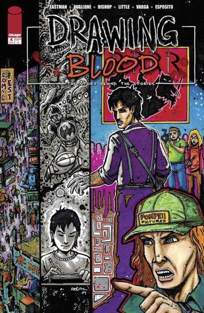 IMAGE Drawing Blood #4 (Of 12) Cover A Kevin Eastman