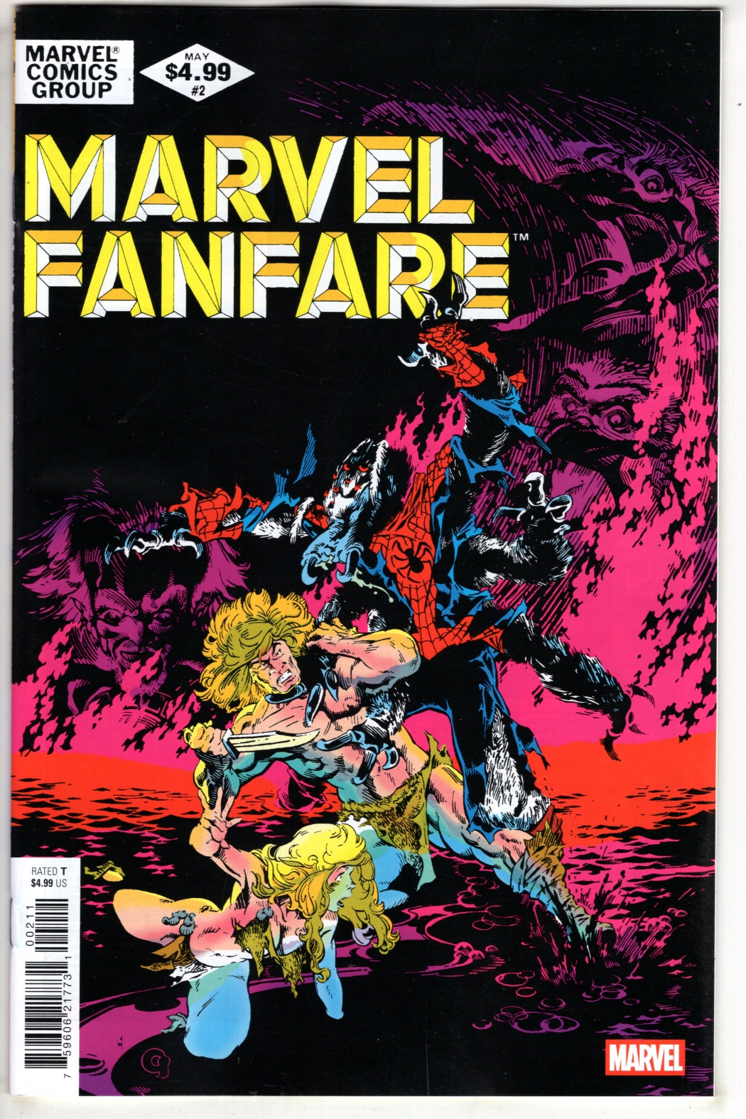 MARVEL FANFARE #2 FACSIMILE EDITION (VF/NM) - Packrat Comics