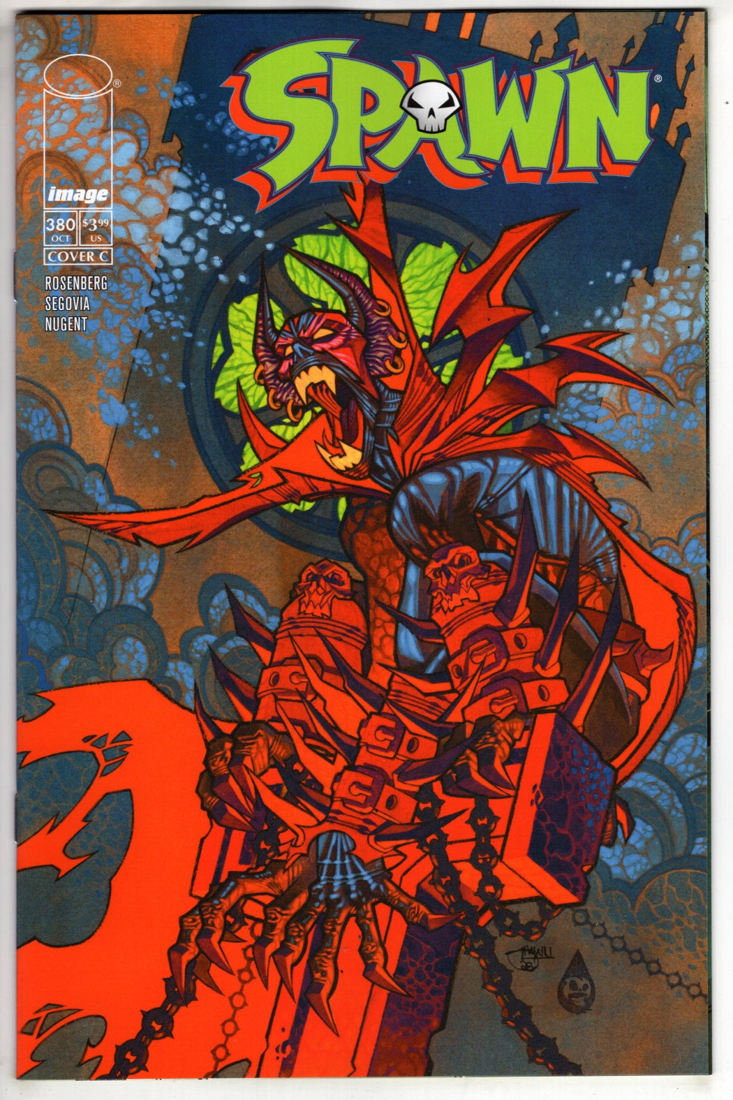 SPAWN #380 CVR C SHAWN CRYSTAL HALLOWEEN MONSTER VAR (VF/NM) - Packrat Comics