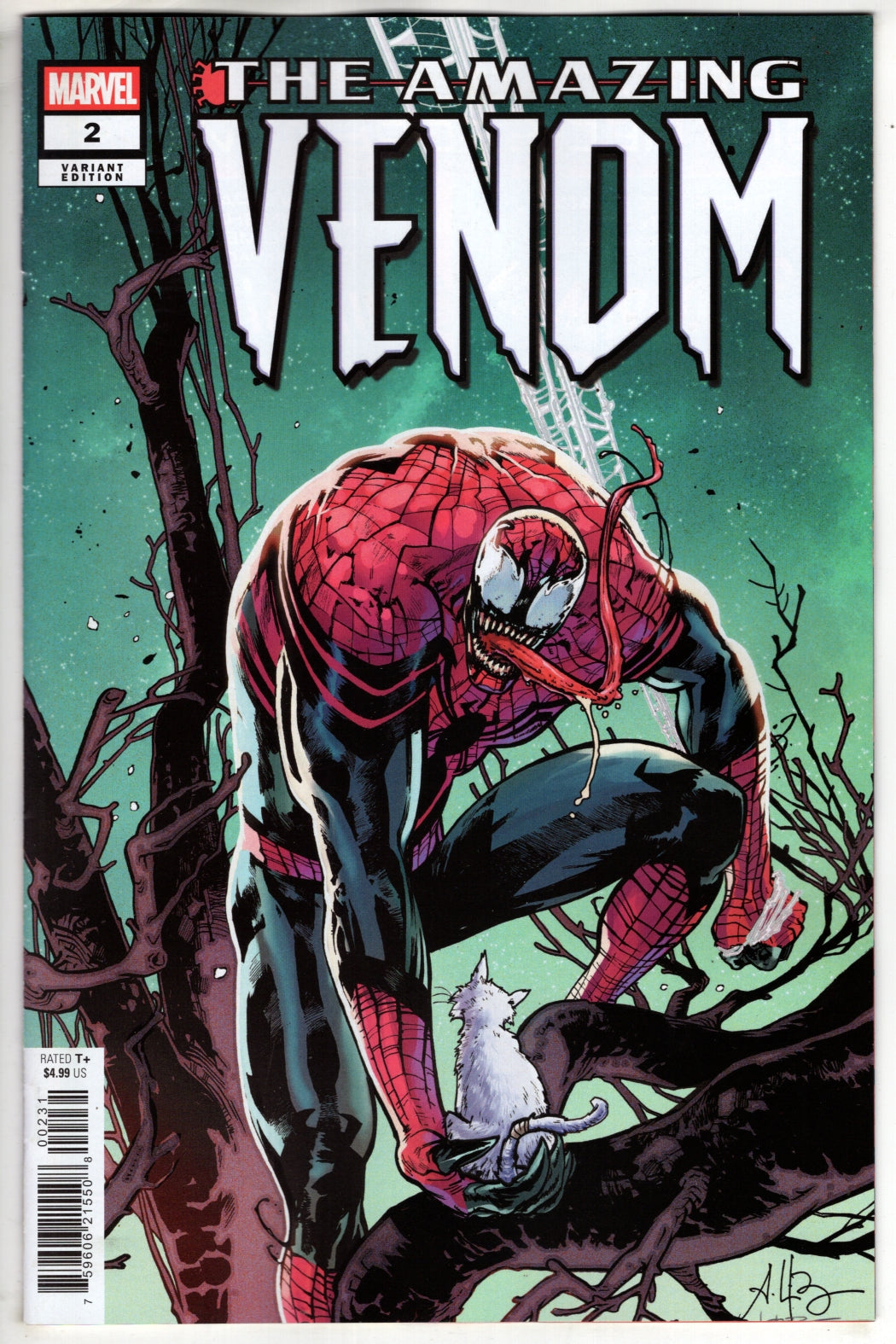 THE AMAZING VENOM #2 ANDREI BRESSAN VARIANT (VF/NM) - Packrat Comics