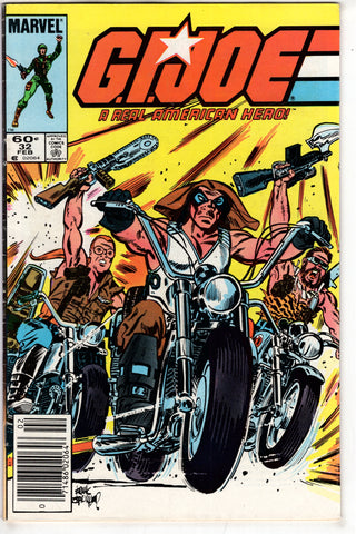 G.I. Joe, A Real American Hero (1982 series) #32 - Packrat Comics