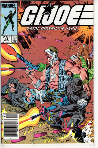 G.I. Joe, A Real American Hero (1982 series) #41 - Packrat Comics