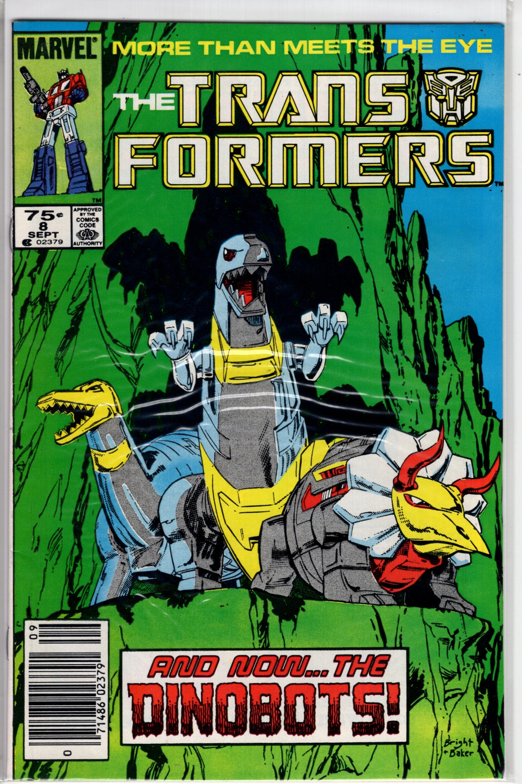 The Transformers #8 CVR A Marvel 1985 VF - Packrat Comics