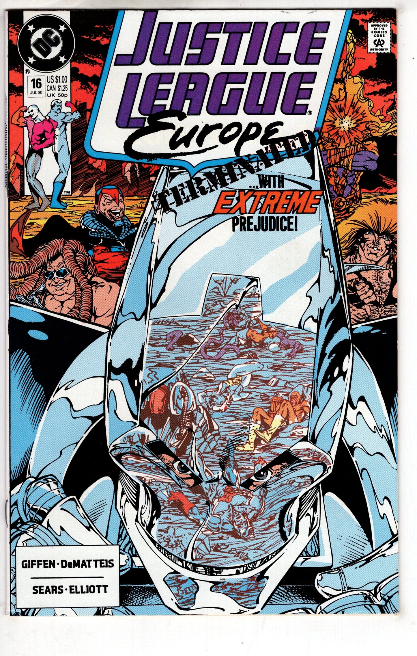 DC COMICS Comics Justice League Europe #16