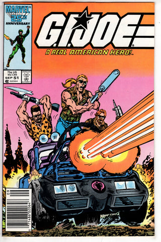 G.I. Joe, A Real American Hero (1982 series) #51 - Packrat Comics