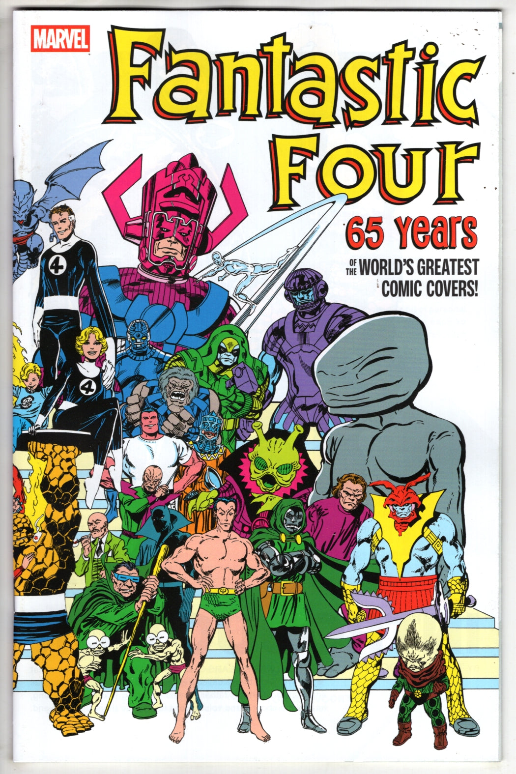 FANTASTIC FOUR: 65 YEARS OF THE WORLD'S GREATEST COMIC COVERS! #1 JOHN BYRNE VARIANT (VF/NM)