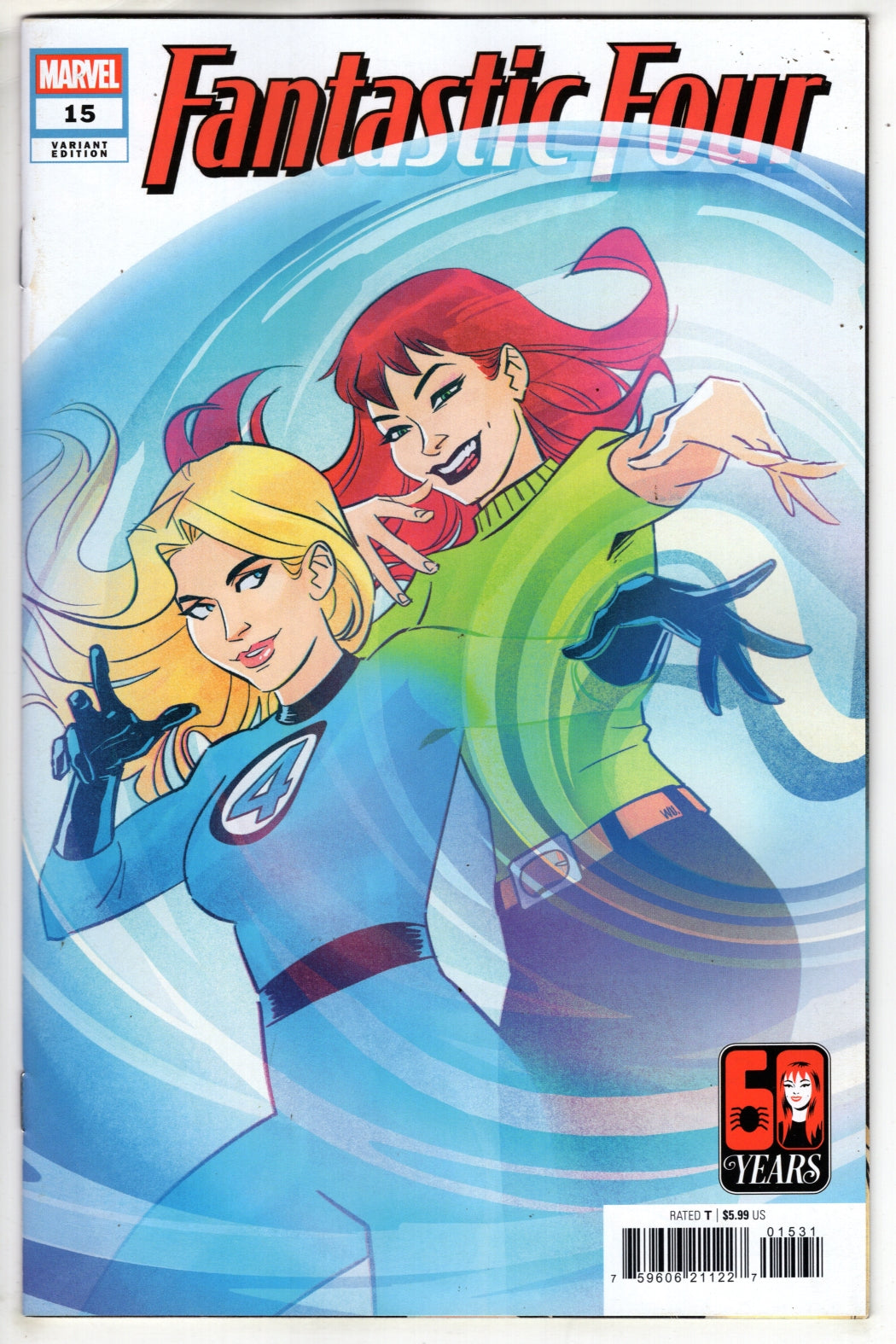 FANTASTIC FOUR #15 ANNIE WU MARY JANE WATSON VARIANT (VF/NM)