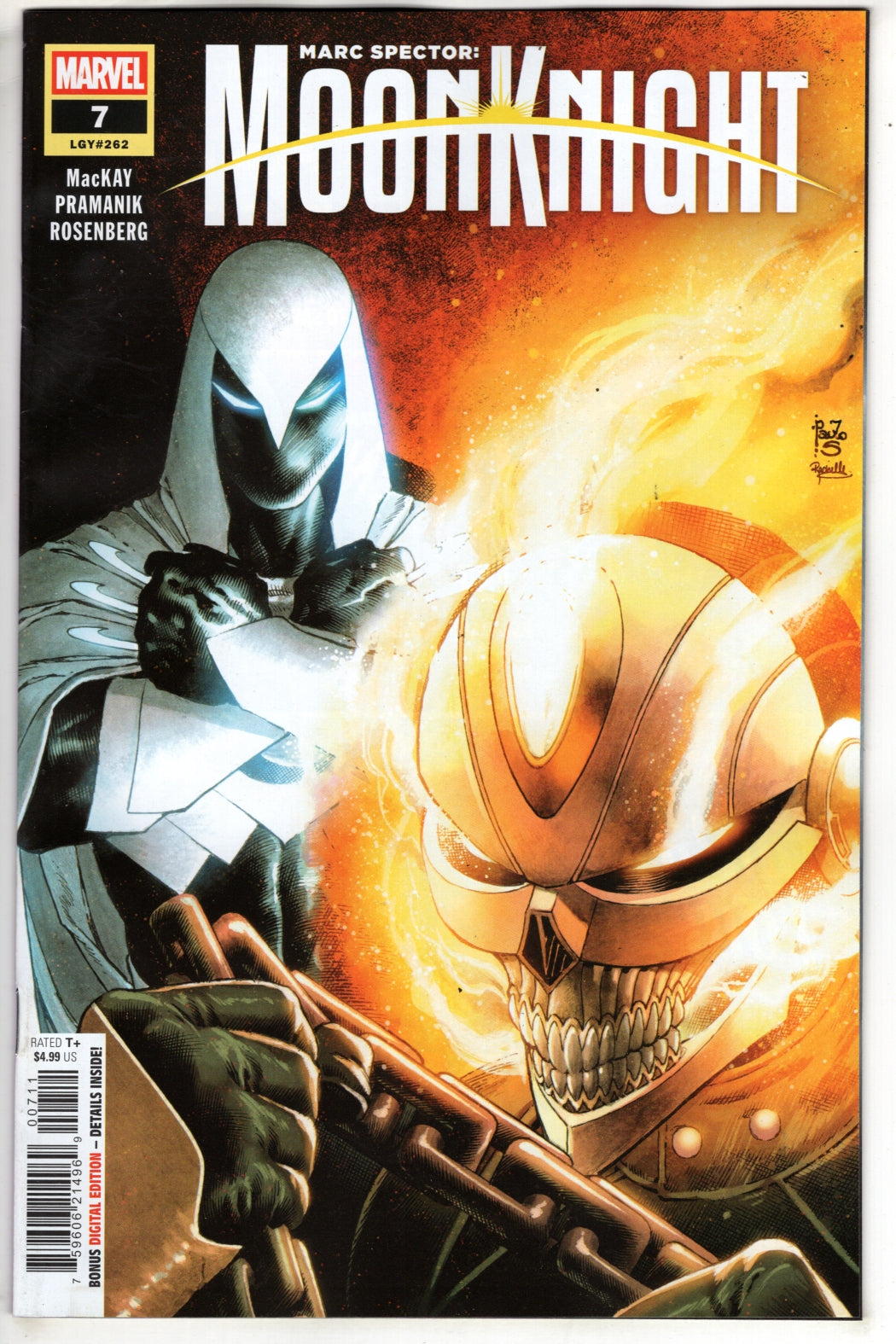 MARC SPECTOR: MOON KNIGHT #7 (VF/NM)