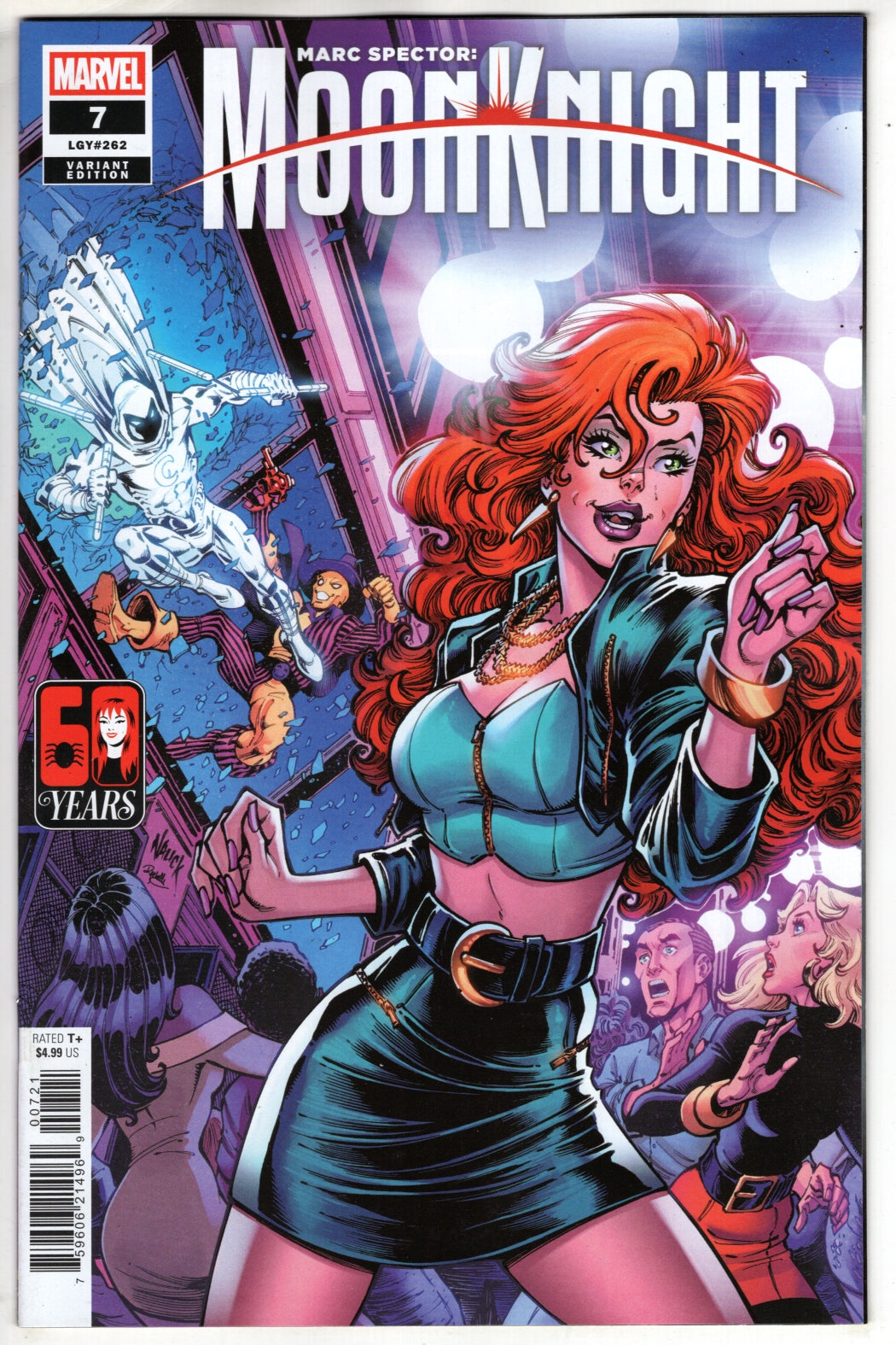 MARC SPECTOR: MOON KNIGHT #7 TODD NAUCK MARY JANE WATSON VARIANT (VF/NM)