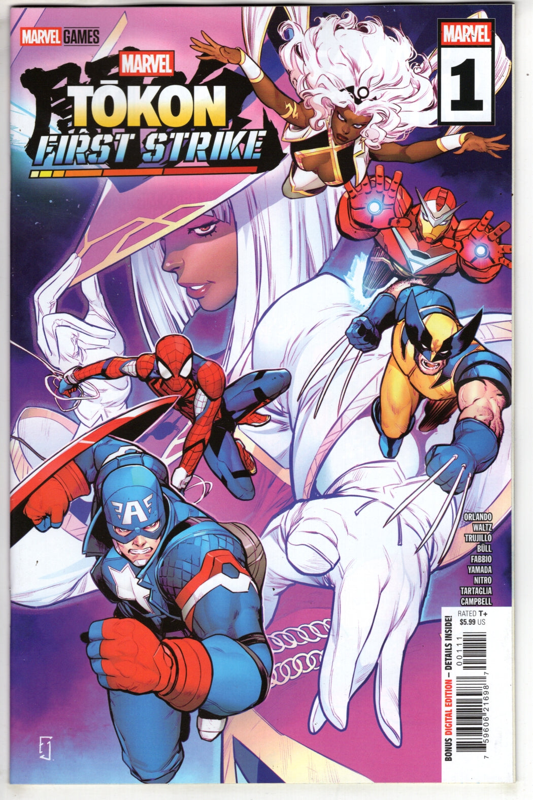 MARVEL TOKON: FIRST STRIKE #1 (VF/NM)