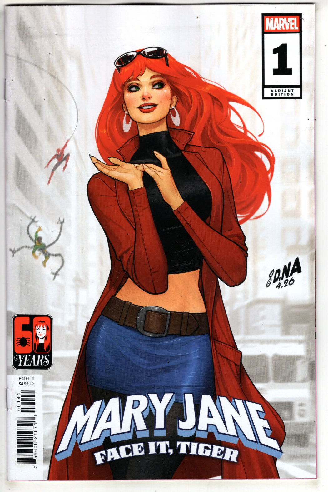 MARY JANE: FACE IT, TIGER #1 DAVID NAKAYAMA VARIANT (VF/NM)
