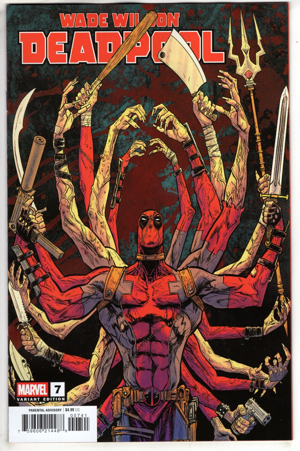 WADE WILSON: DEADPOOL #7 ADAM POLLINA VARIANT (VF/NM)