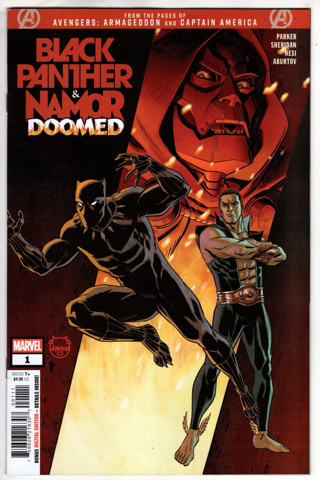 BLACK PANTHER/NAMOR: DOOMED #1 (VF/NM)
