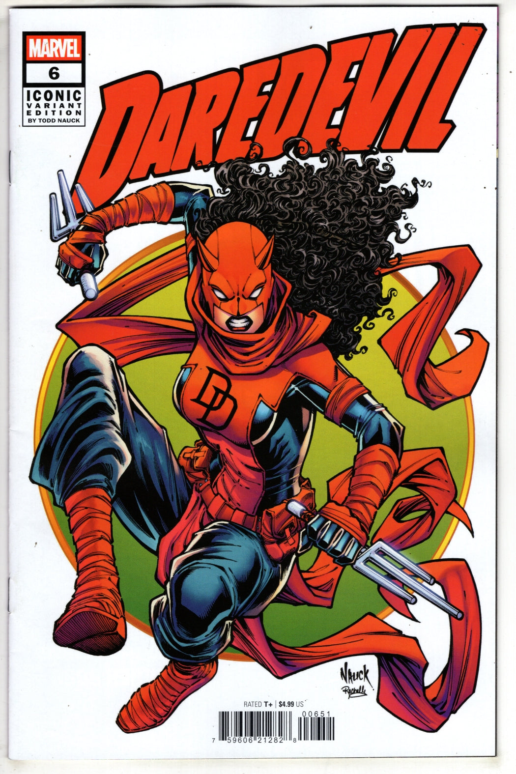 DAREDEVIL #6 TODD NAUCK ICONIC VARIANT (VF/NM)