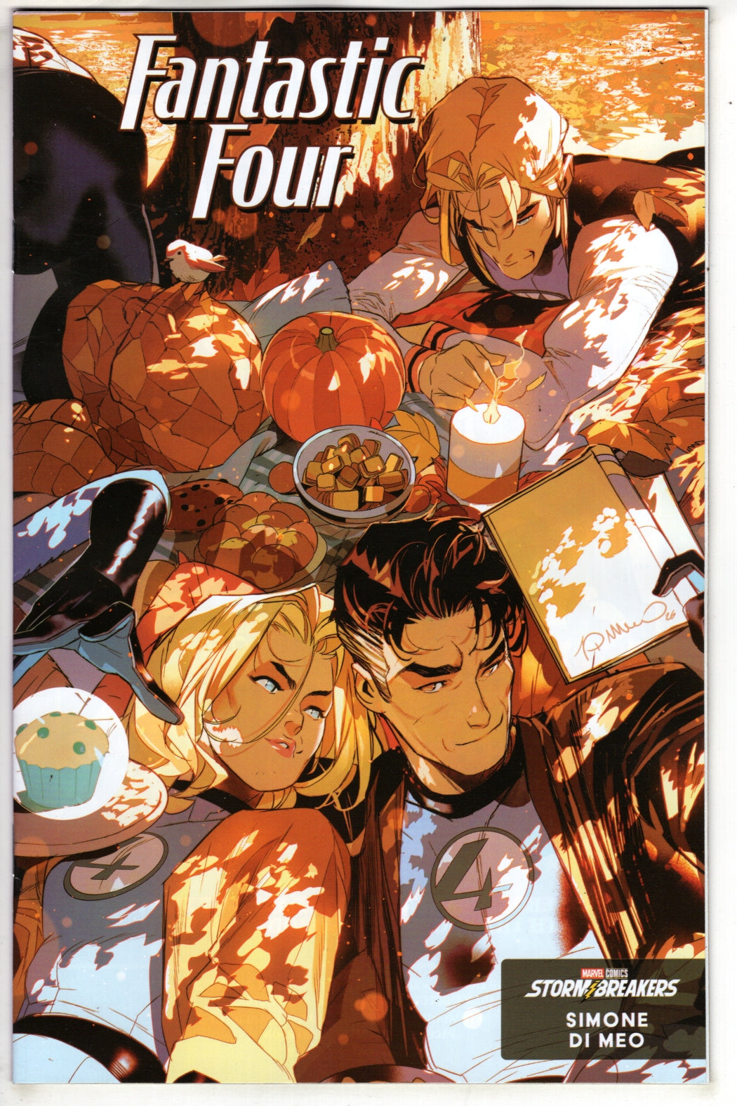 FANTASTIC FOUR #16 SIMONE DI MEO FALL FANTASIES VARIANT (VF/NM)