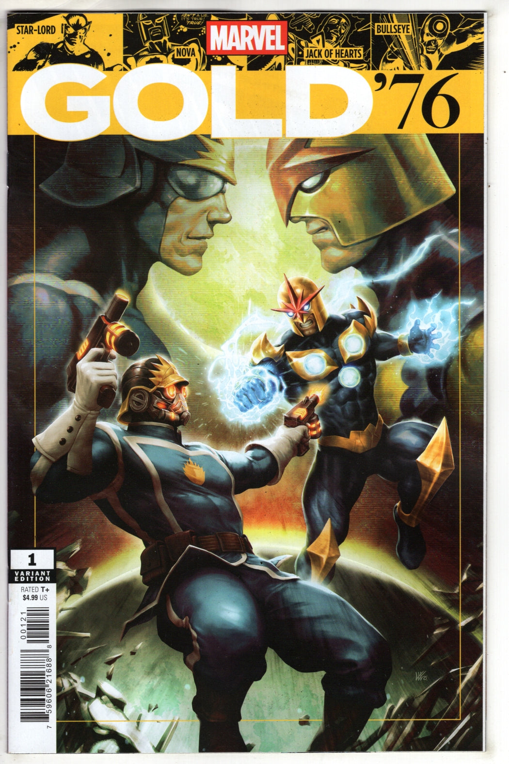 MARVEL GOLD '76 #1 KENDRICK LIM VARIANT (VF/NM)